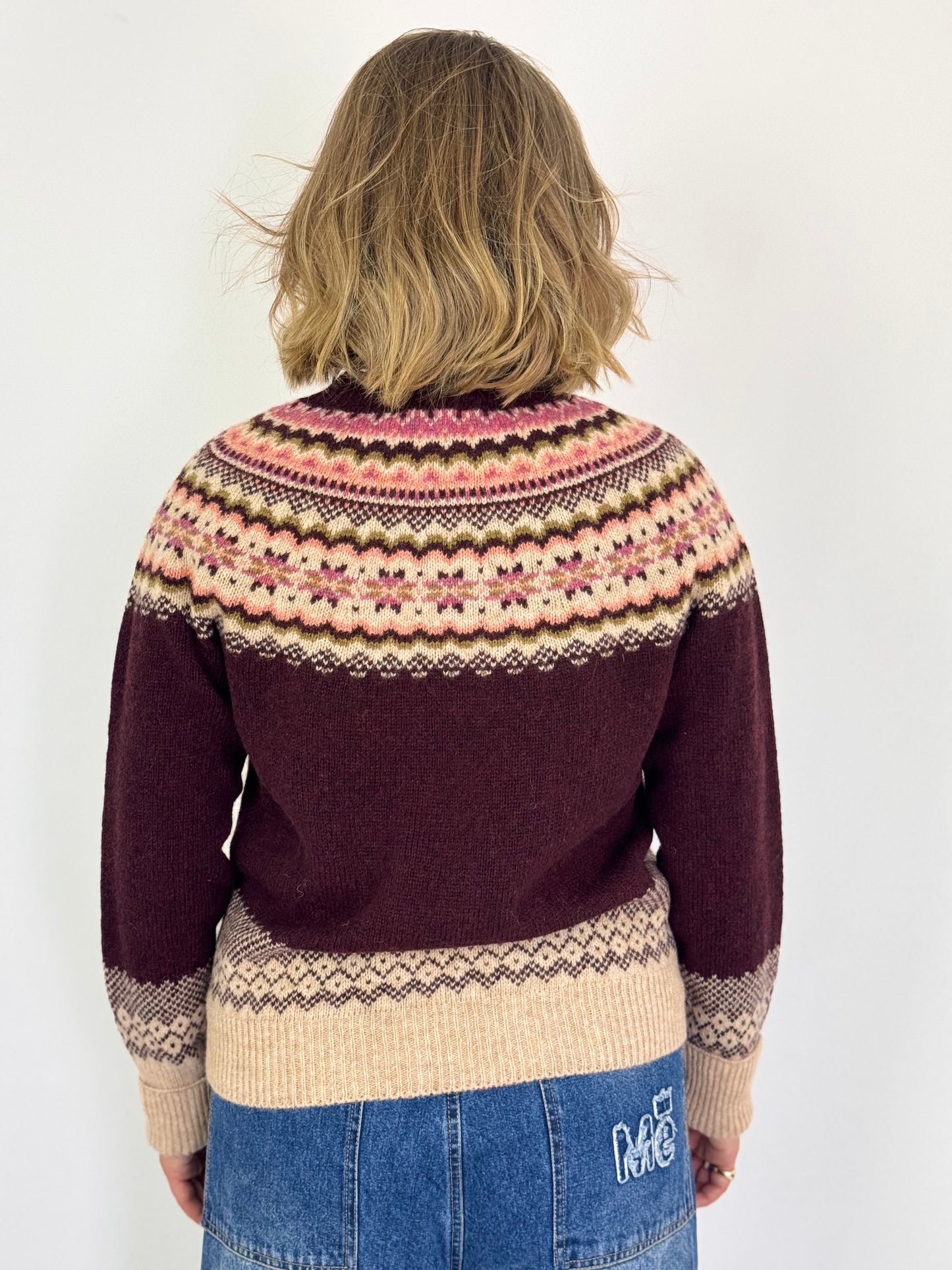 Cordelia James Heidi Jumper Beetroot