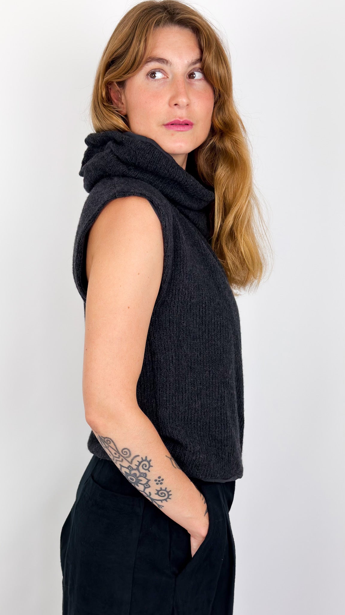 Elsa Esturgie Retine Jumper Charcoal