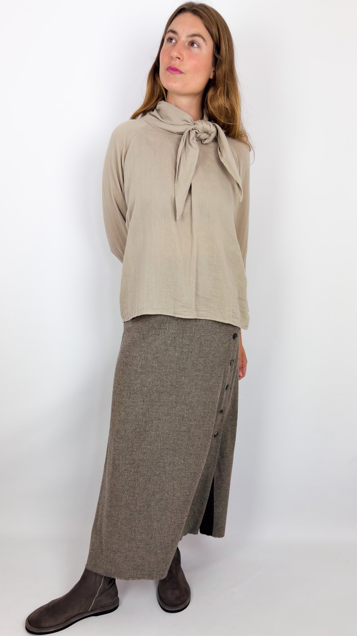 Elsa Esturgie Repos Blouse Beige