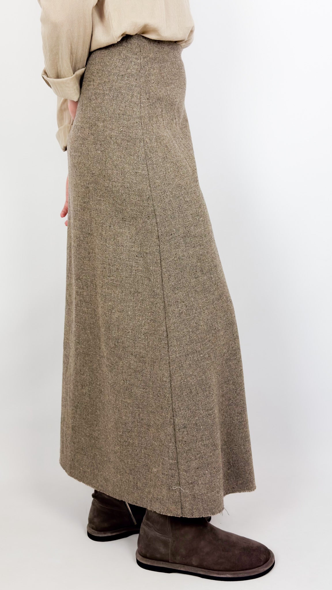 Elsa Esturgie Recolte Skirt Stone
