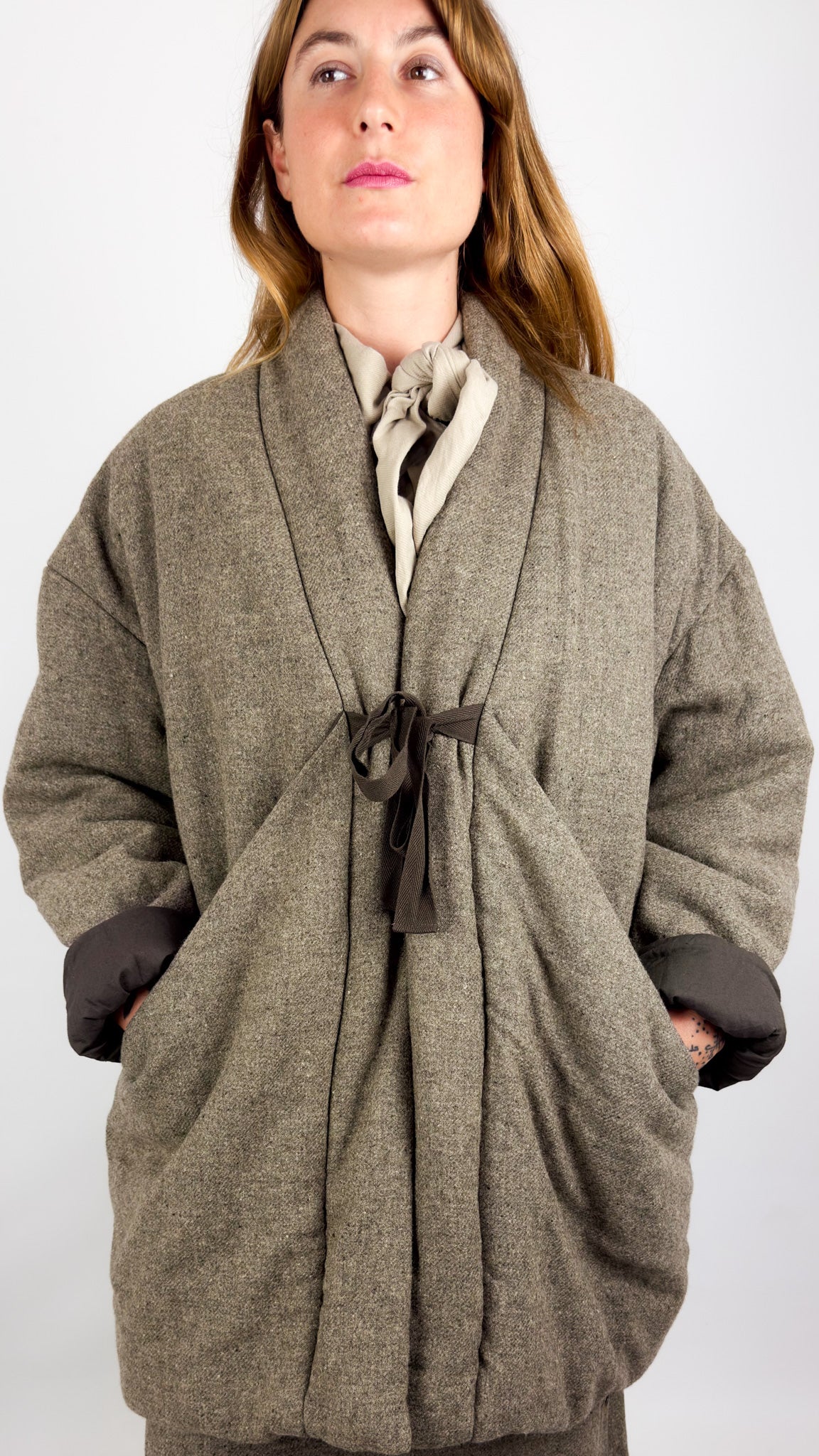 Elsa Esturgie Ramure Coat Stone
