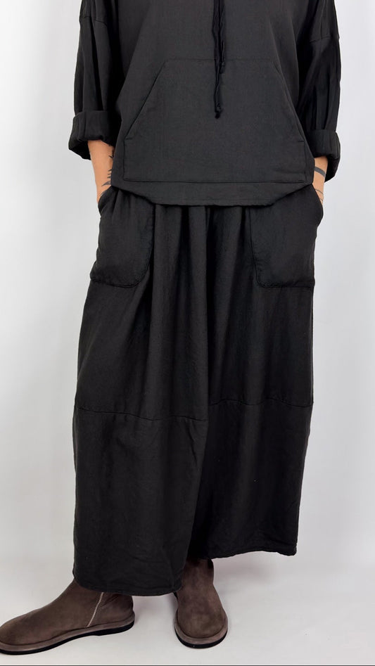 Elsa Esturgie Ronce Skirt Carbon