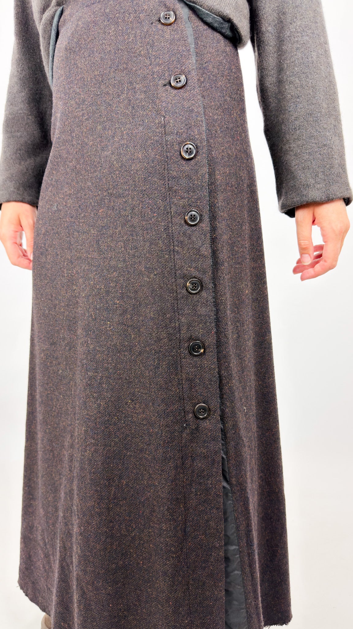 Elsa Esturgie Recolte Skirt Terra
