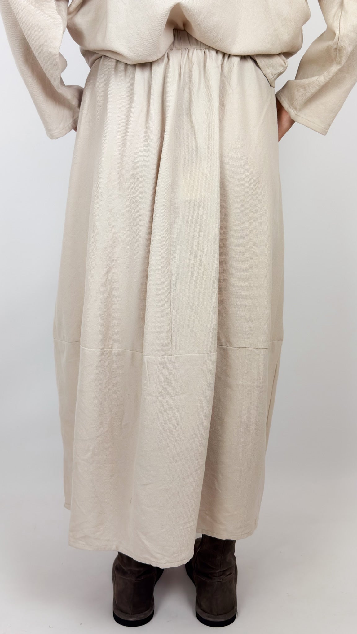 Elsa Esturgie Ronce Skirt Cream