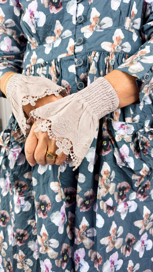 Ewa I Walla Elin Gloves Mauve