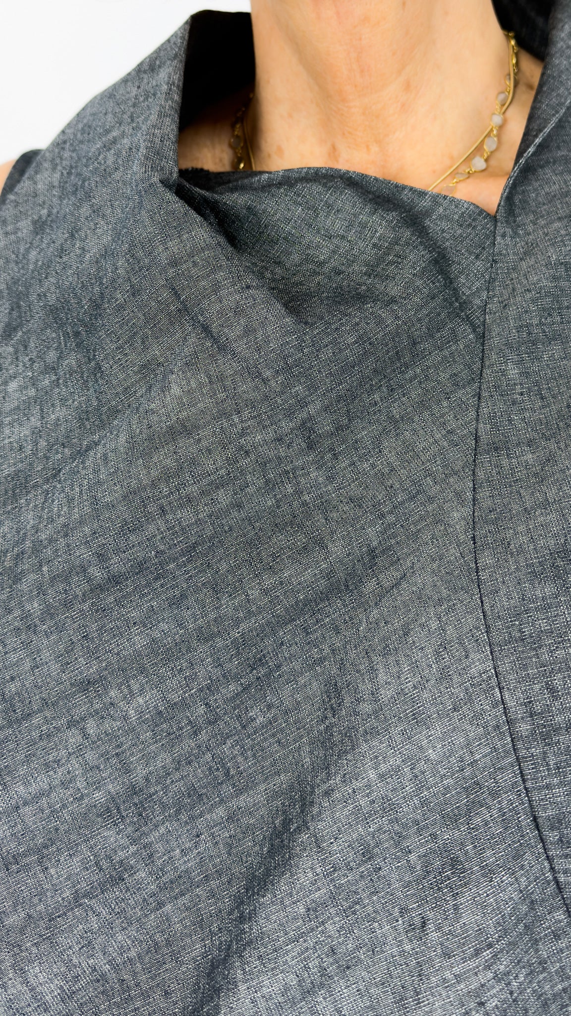 Sort Aarhus Merete Dress Blue/Grey