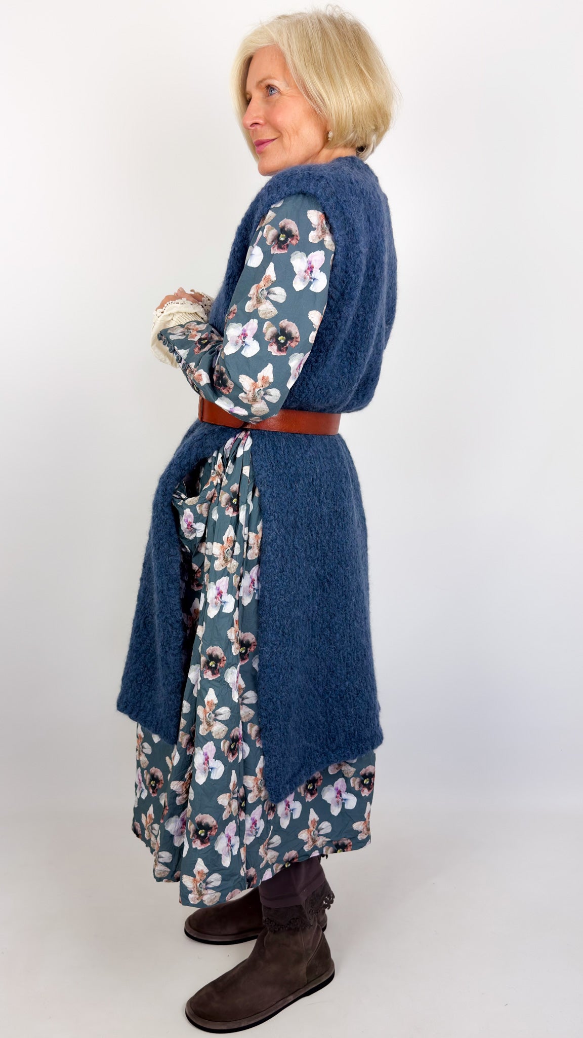 Ewa I Walla Fleta Jumper Blue