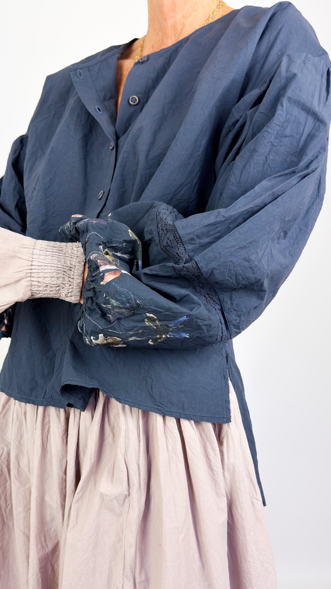 Ewa I Walla Neta Blouse Flower