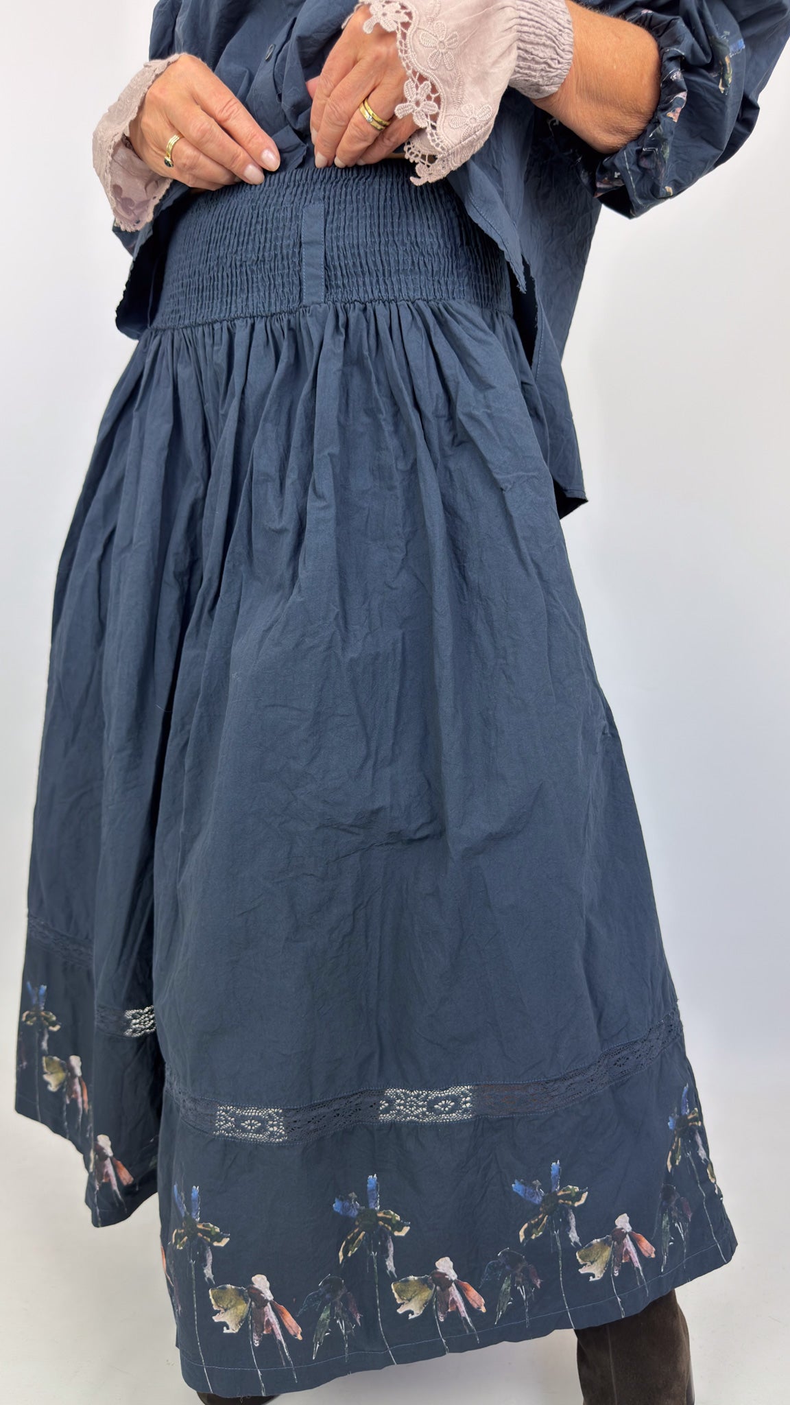 Ewa I Walla Gull Skirt Flower