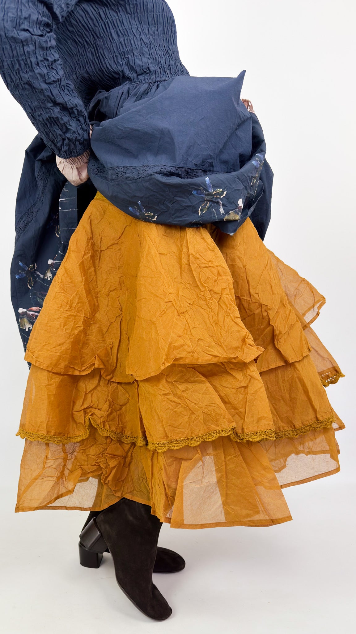 Ewa I Walla Wendy Skirt Ochre
