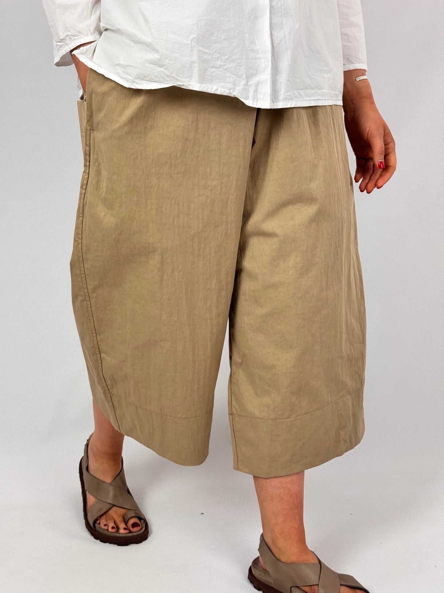 Album Di Famiglia 255 WG Wide Trousers Gold