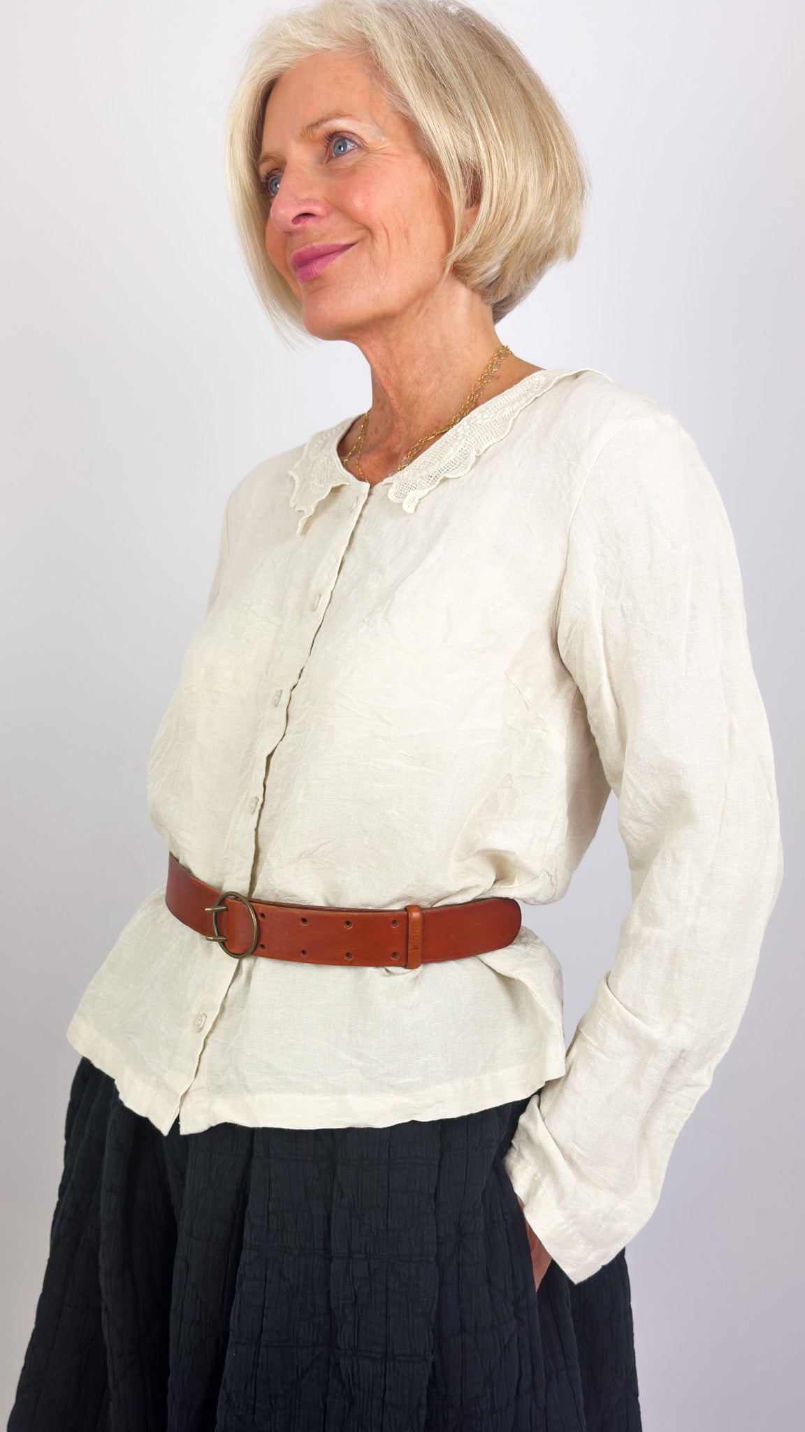 Ewa I Walla Agna Blouse White