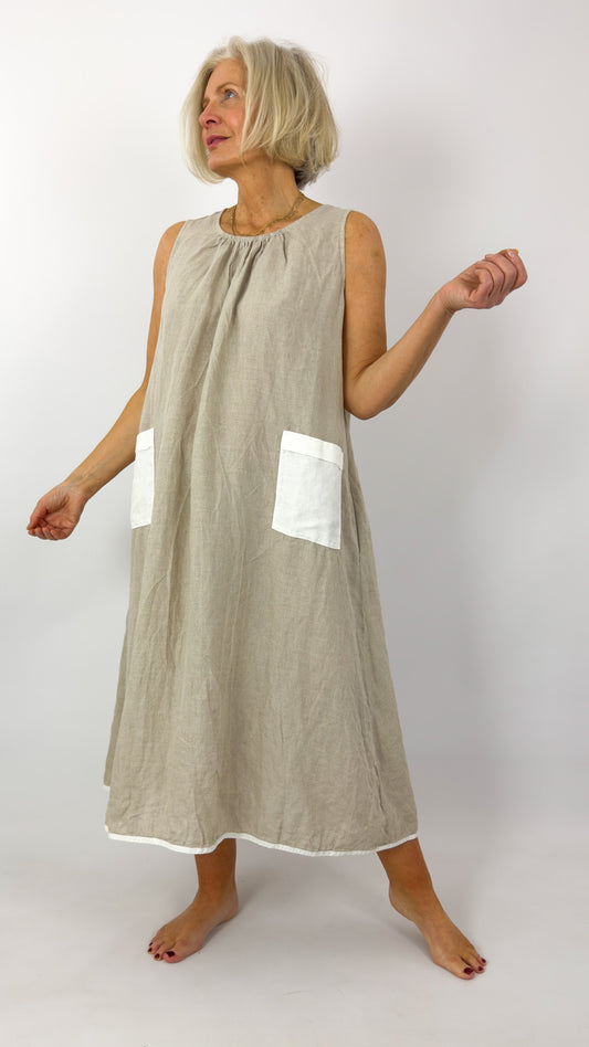 Barbara Lang IND XVII Dress Beige