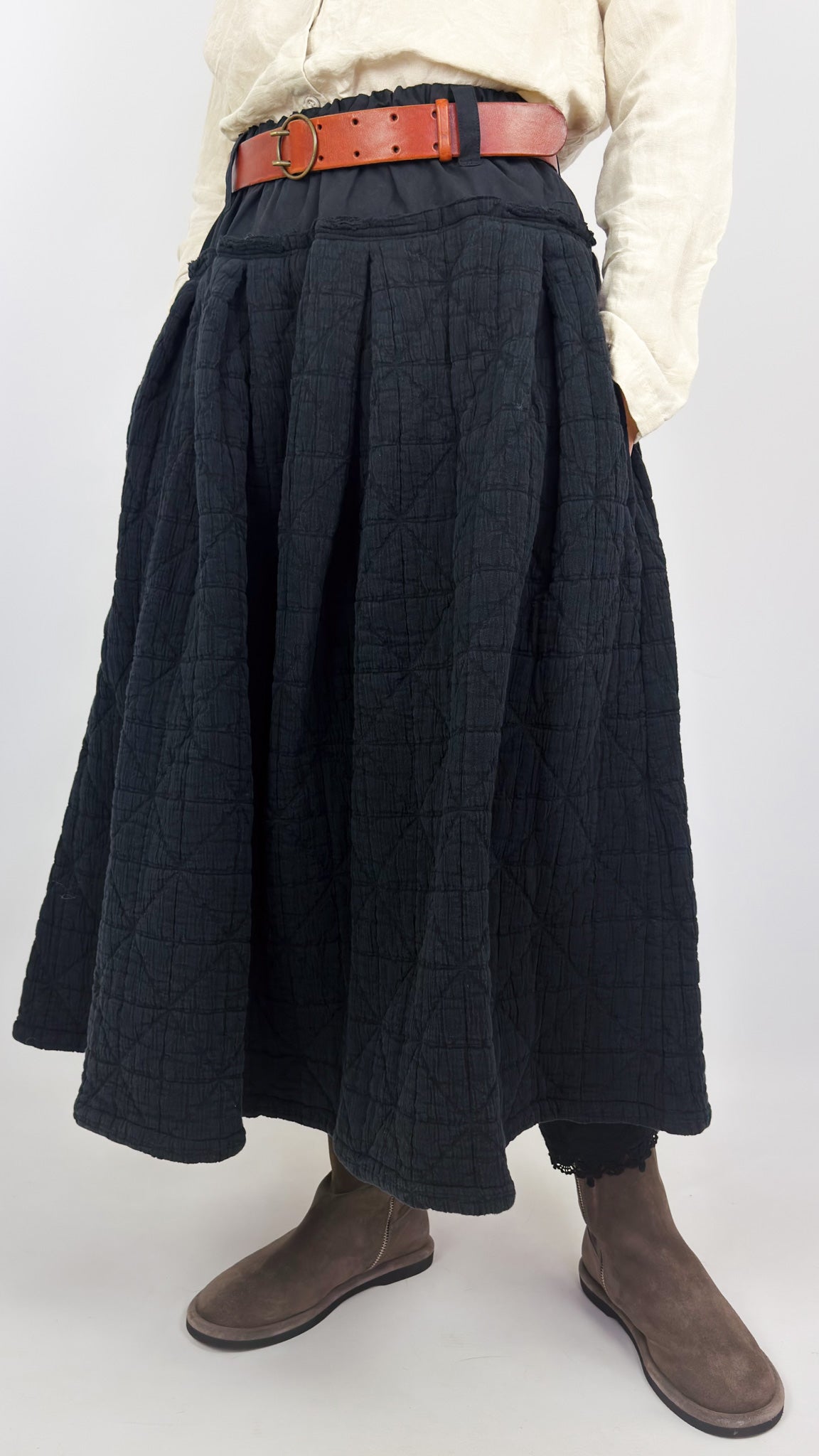 Ewa I Walla Blenda Skirt Black