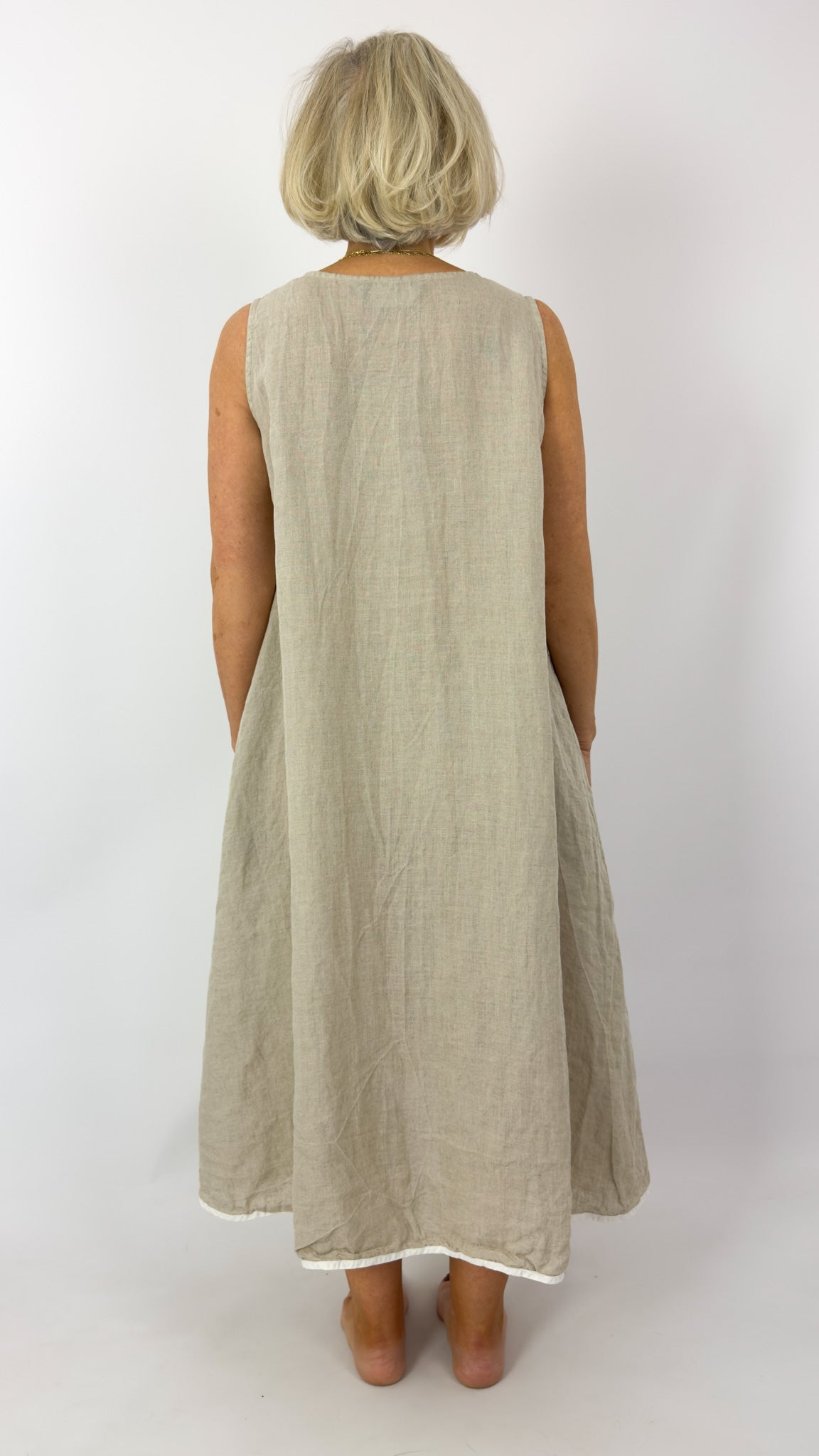 Barbara Lang IND XVII Dress Beige