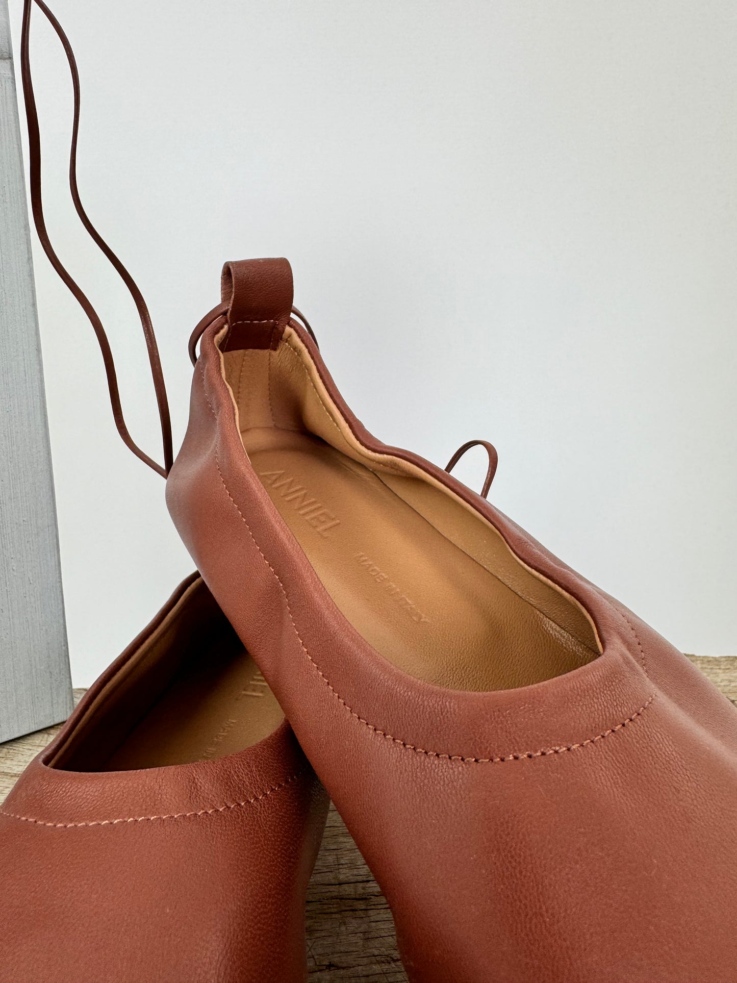 Anniel Francine Shoes Cognac