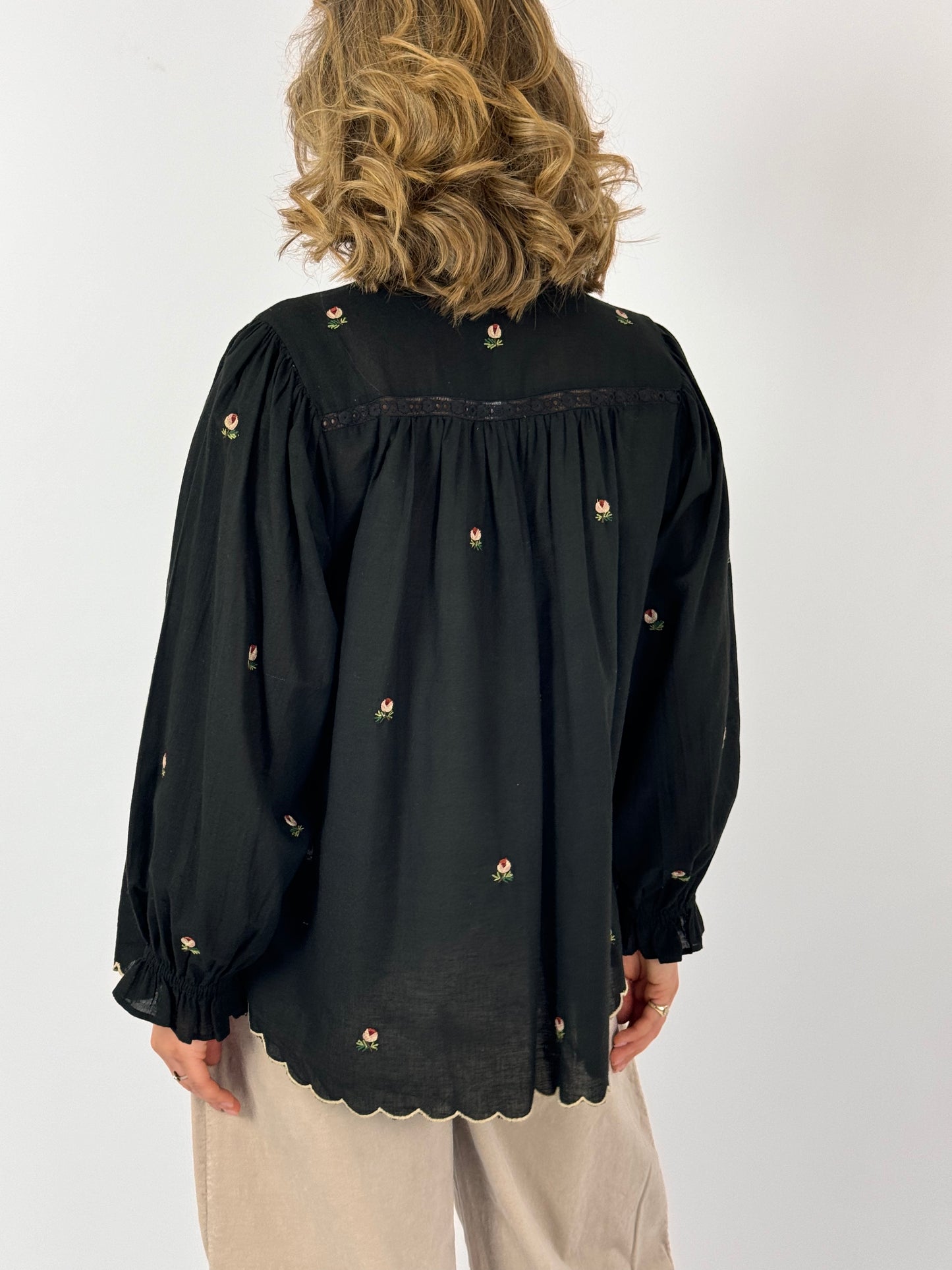 CORD Judy Blouse Black