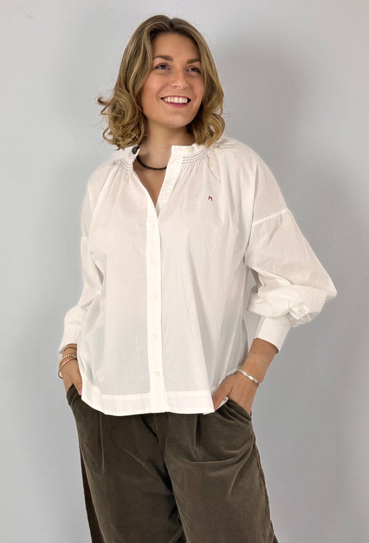 Mois Mont Viviane Blouse White