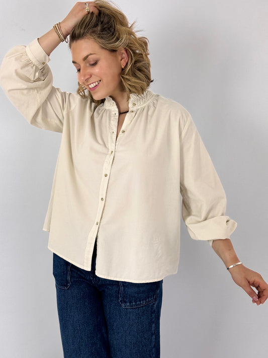 Sacrécœr Soline Blouse Ecru