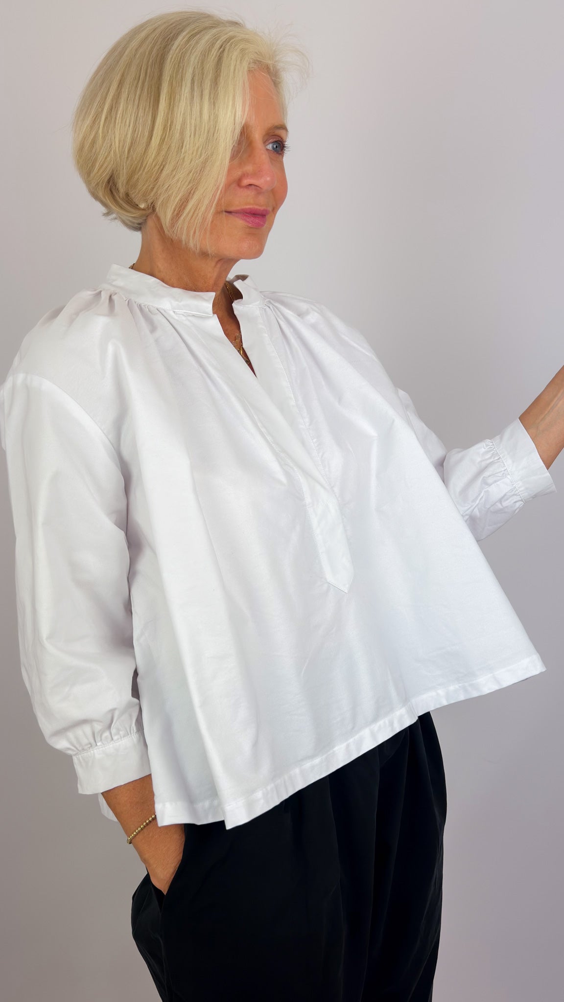 Gallego Desportes 413 Blouse White