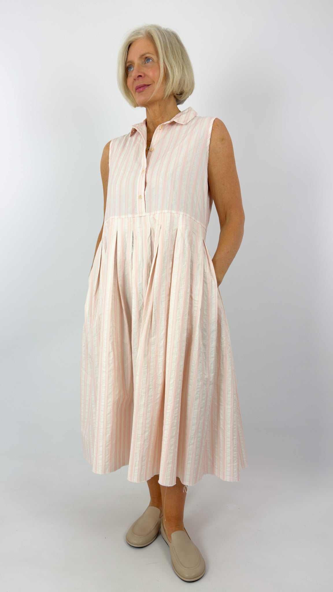 Aequamente 164 Dress Stripe