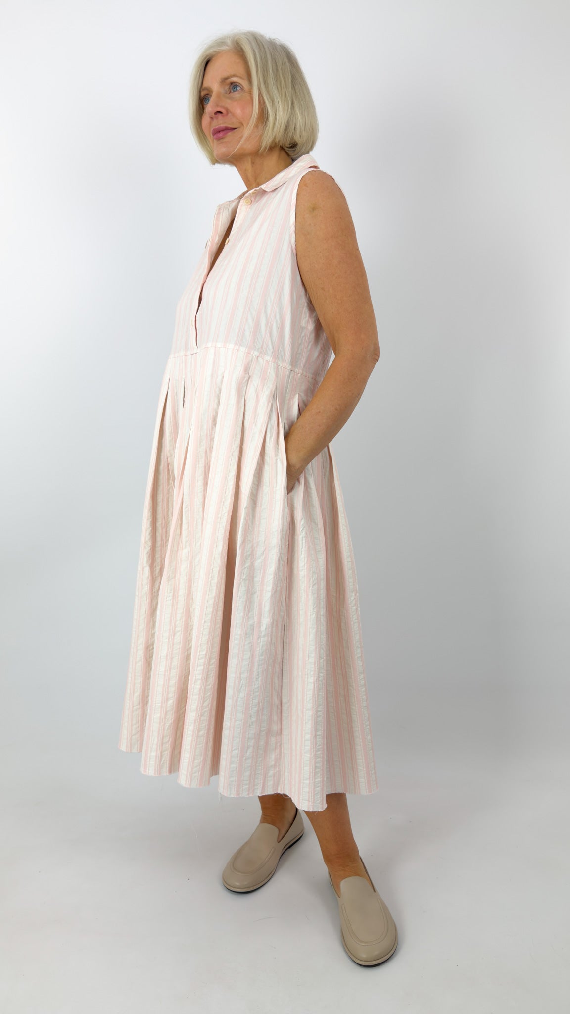 Aequamente 164 Dress Stripe