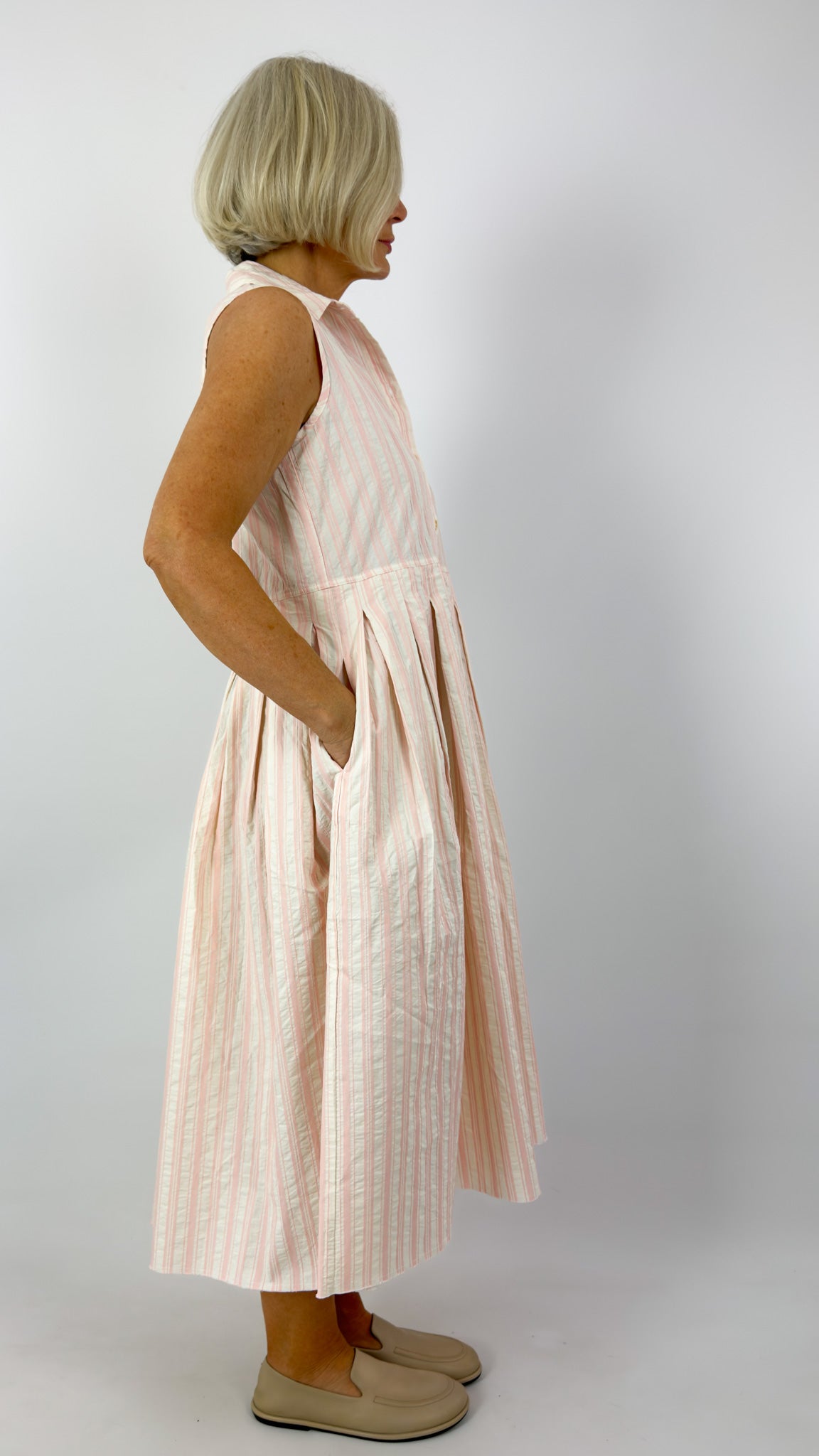 Aequamente 164 Dress Stripe