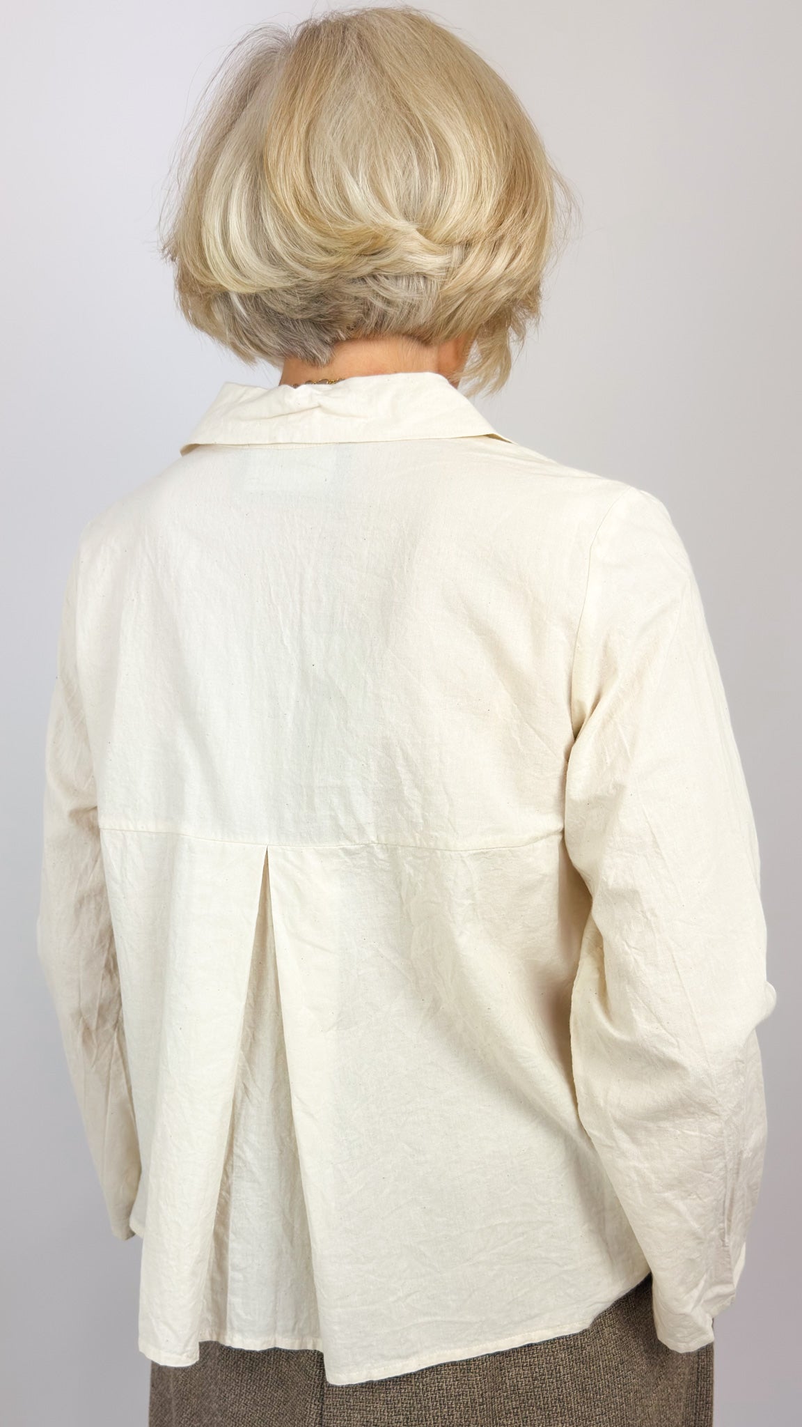 Barbara Lang TOL 1a Shirt Ecru