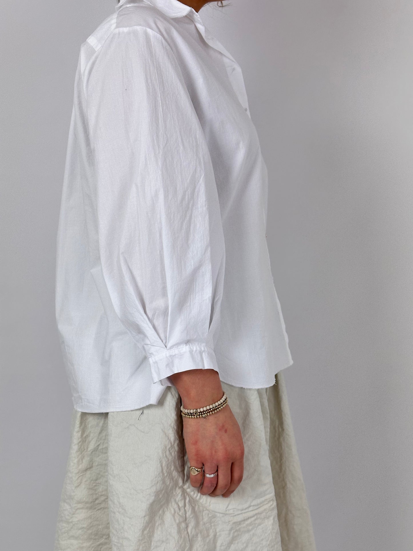 H+ Celia Shirt White