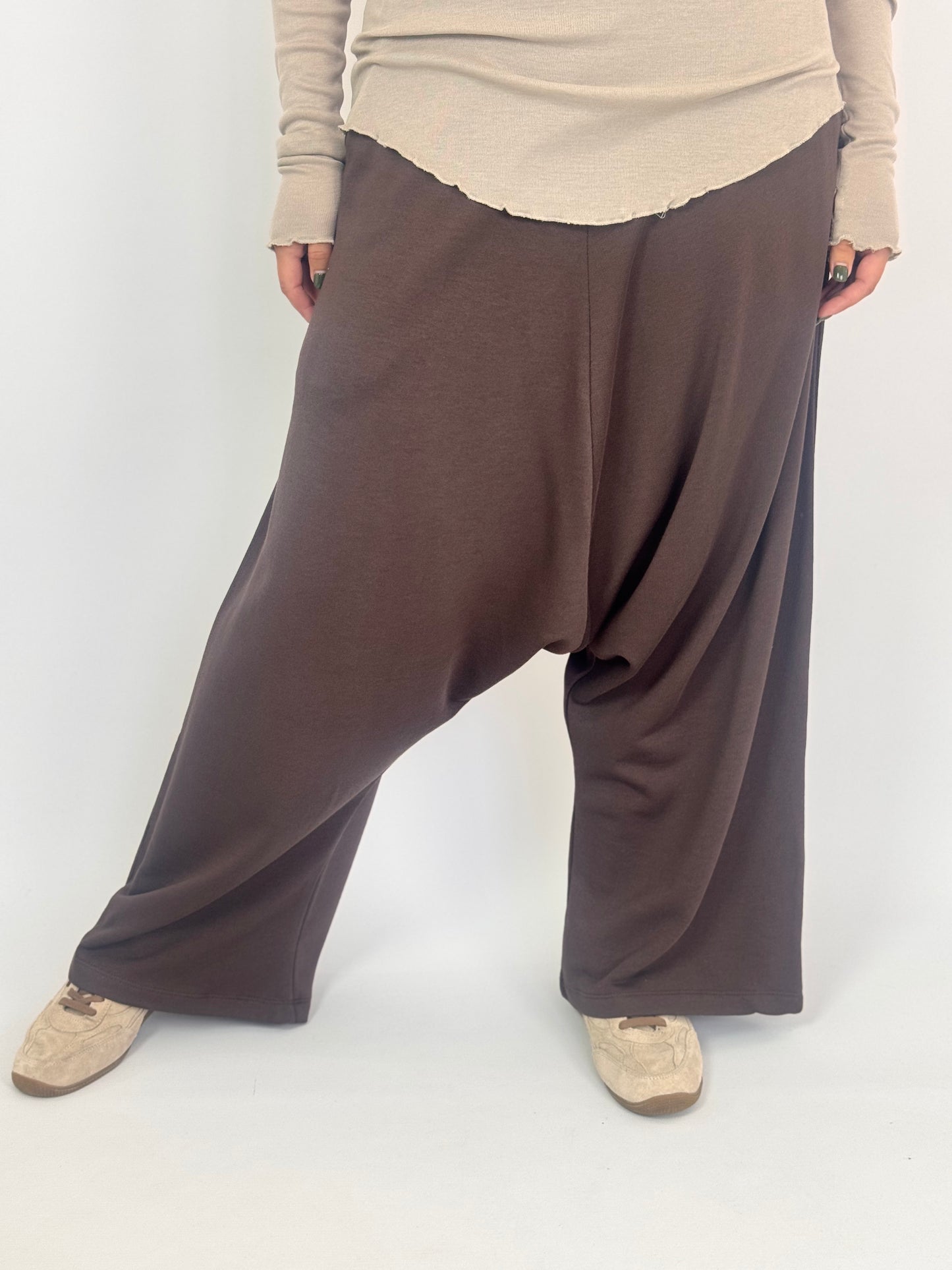 Sort Aarhus 1110 Trousers Chocolate