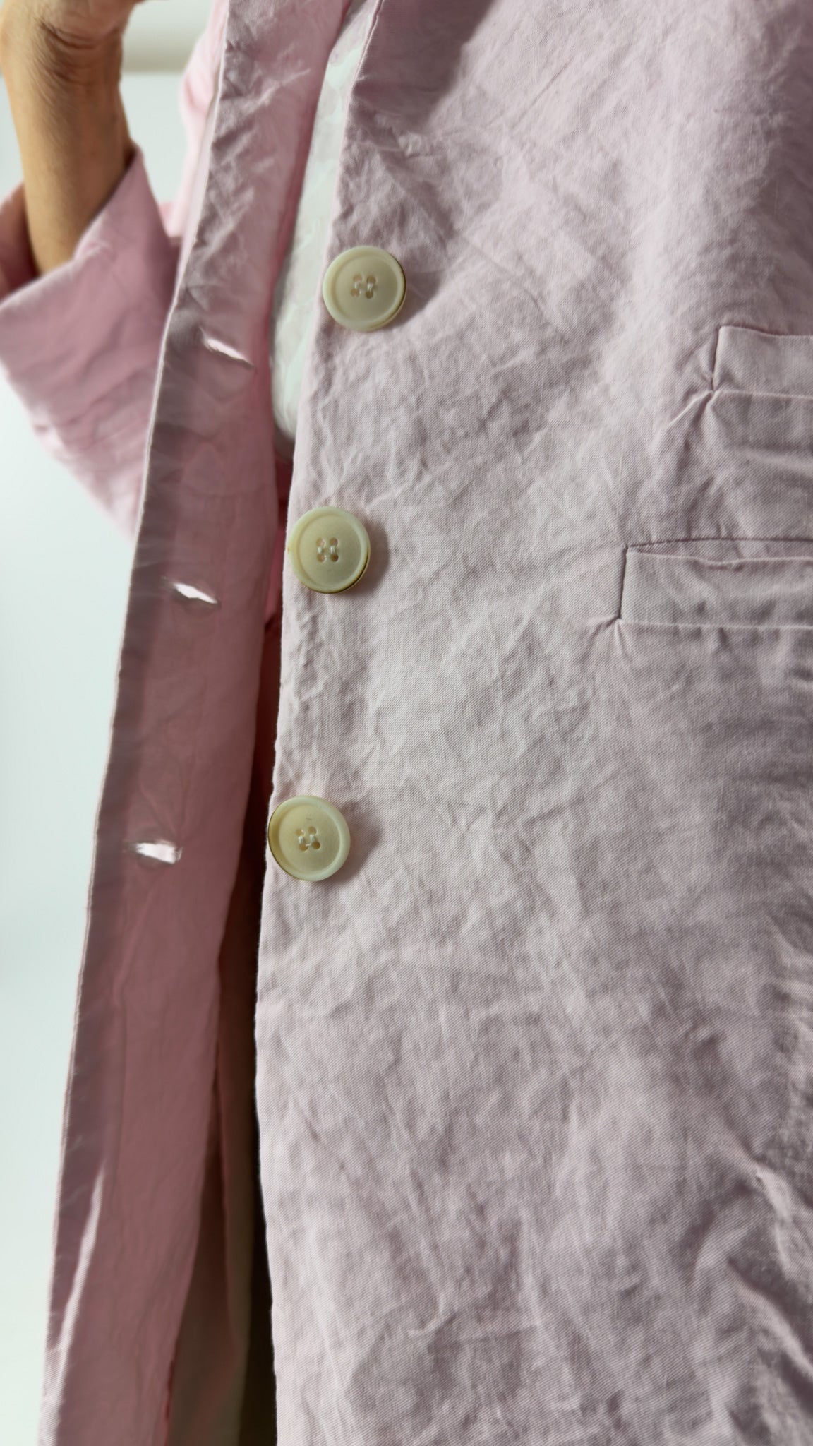 Aequamente 100 Coat Rosa