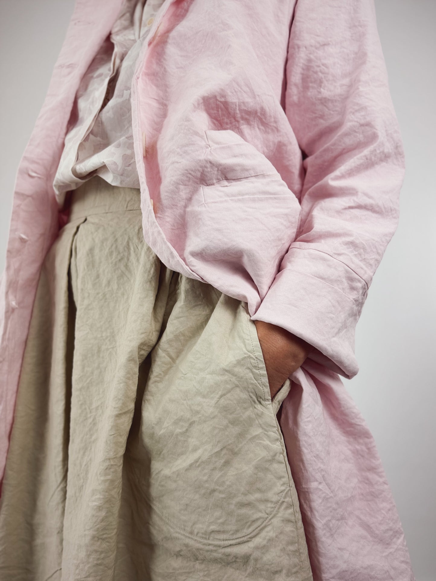 Aequamente 100 Coat Rosa