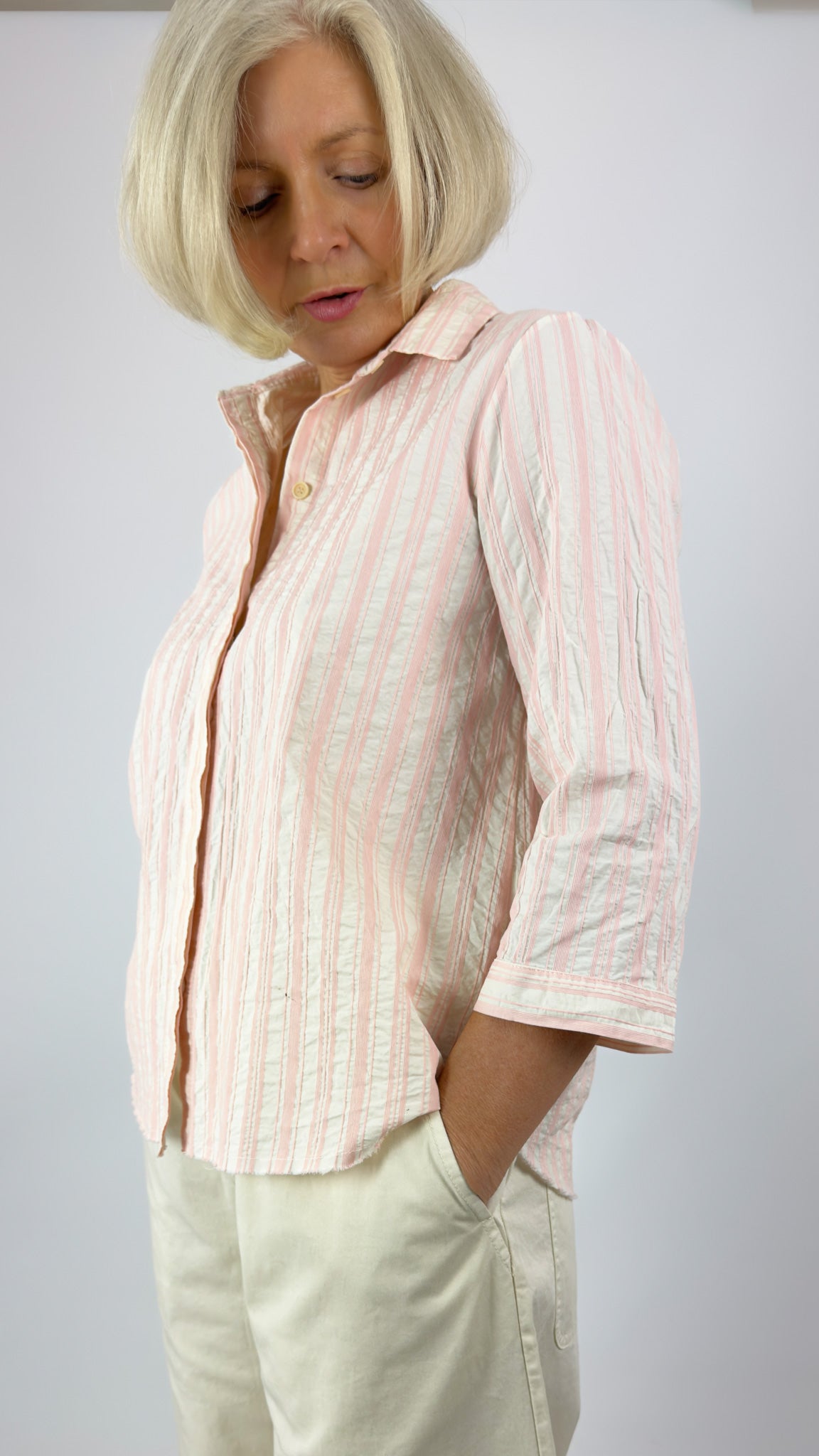 Aequamente 163 Shirt Stripe