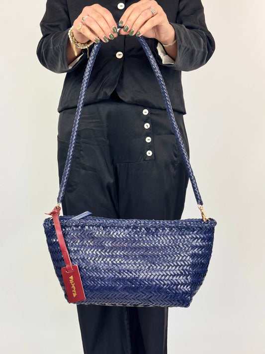 Vipera Mondrian Bag Blue