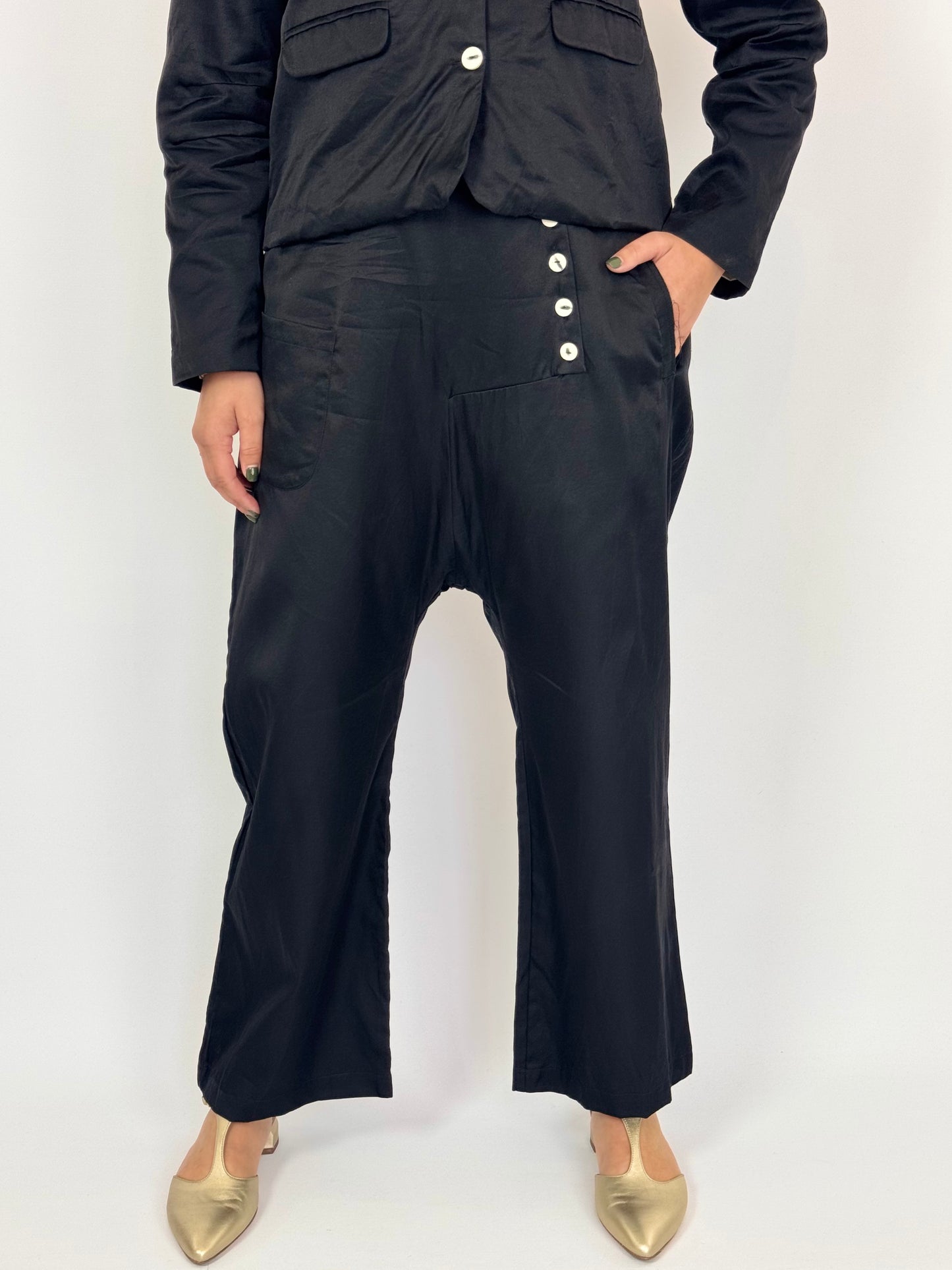 Sula Tin Trousers Black