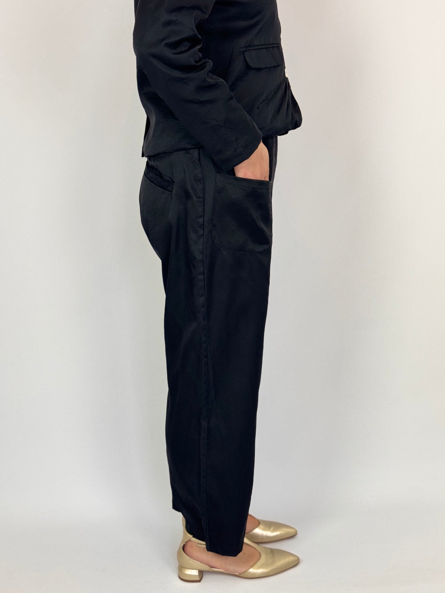 Sula Tin Trousers Black
