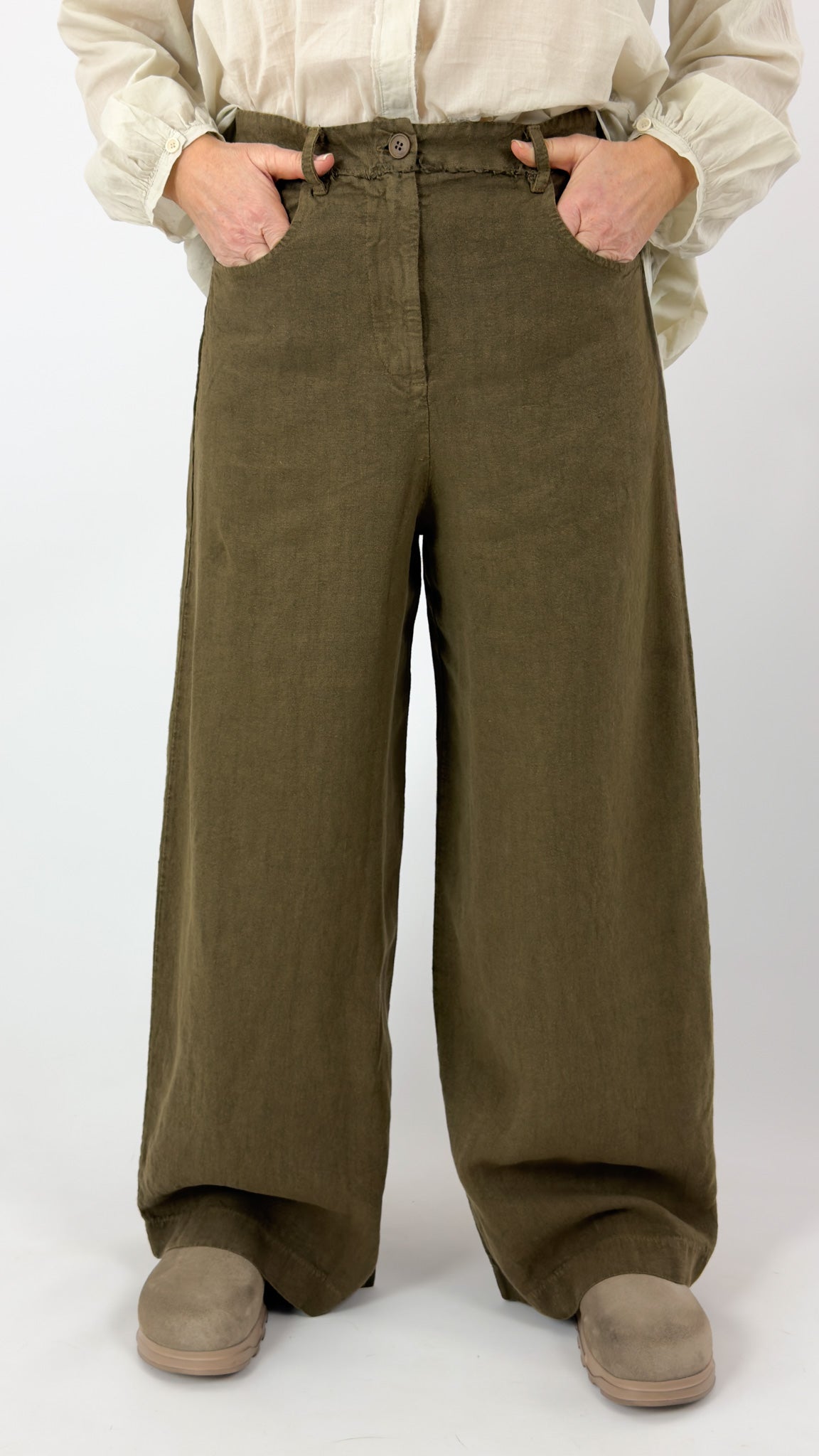 Aequamente 114 Trousers Legno