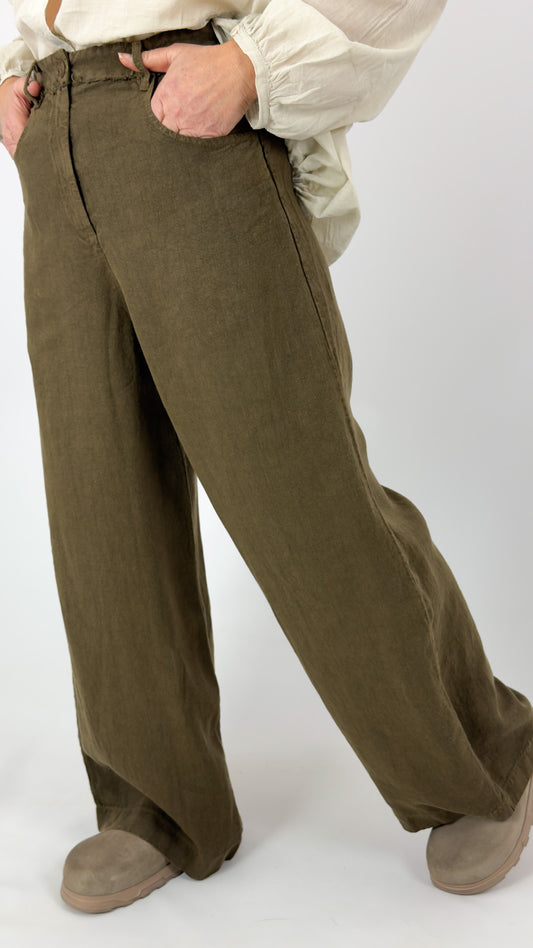 Aequamente 114 Trousers Legno