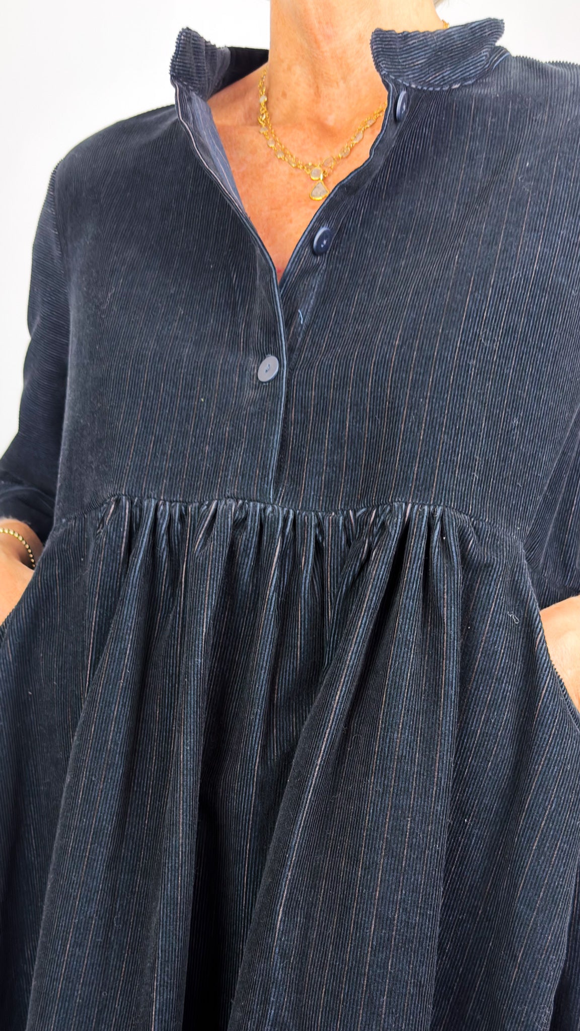 Barbara Lang COR VIII Dress Midnight