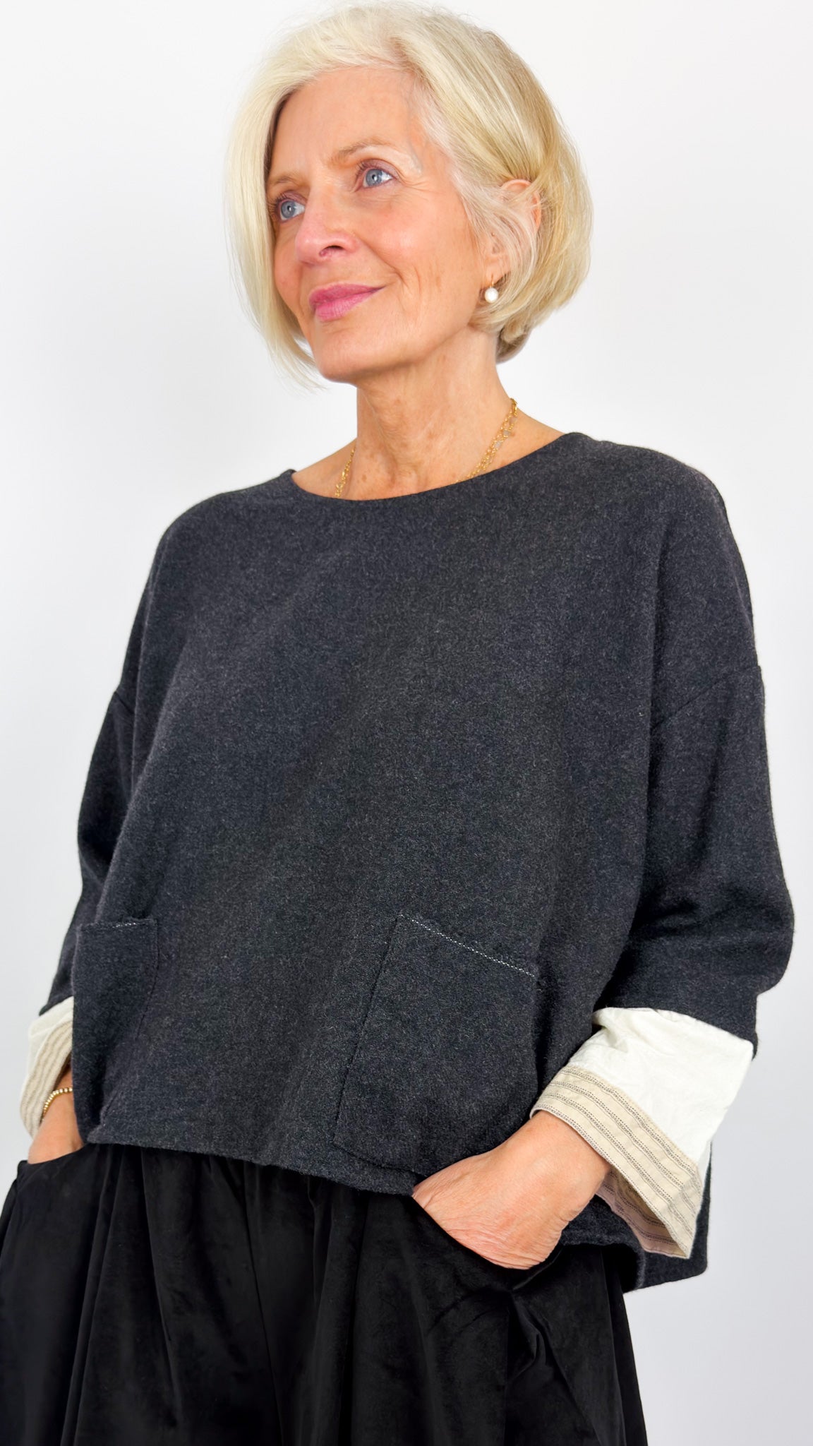 Barbara Lang KAM XXV Jumper Anthra