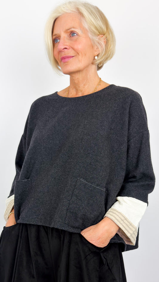 Barbara Lang KAM XXV Jumper Anthra