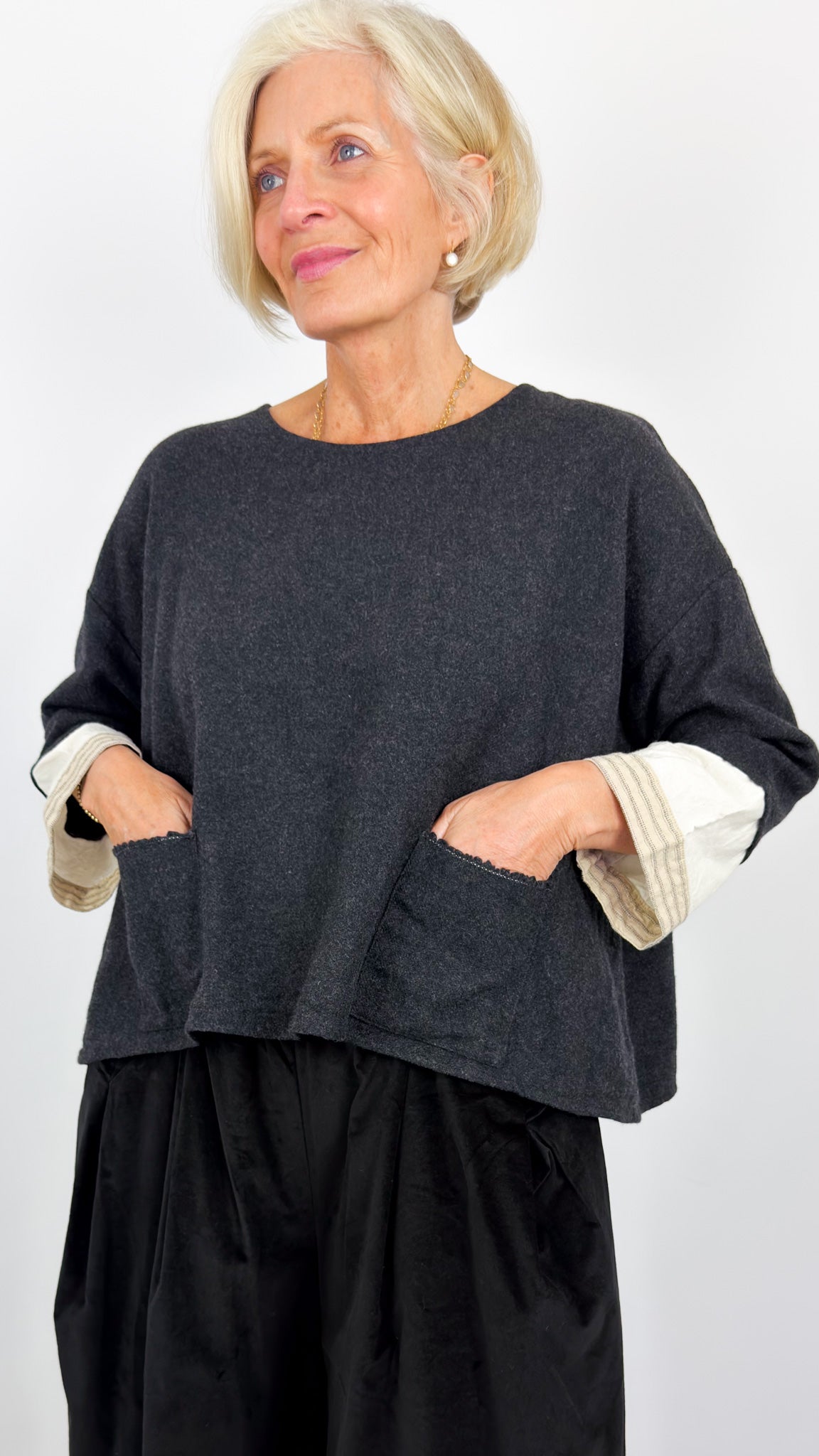 Barbara Lang KAM XXV Jumper Anthra