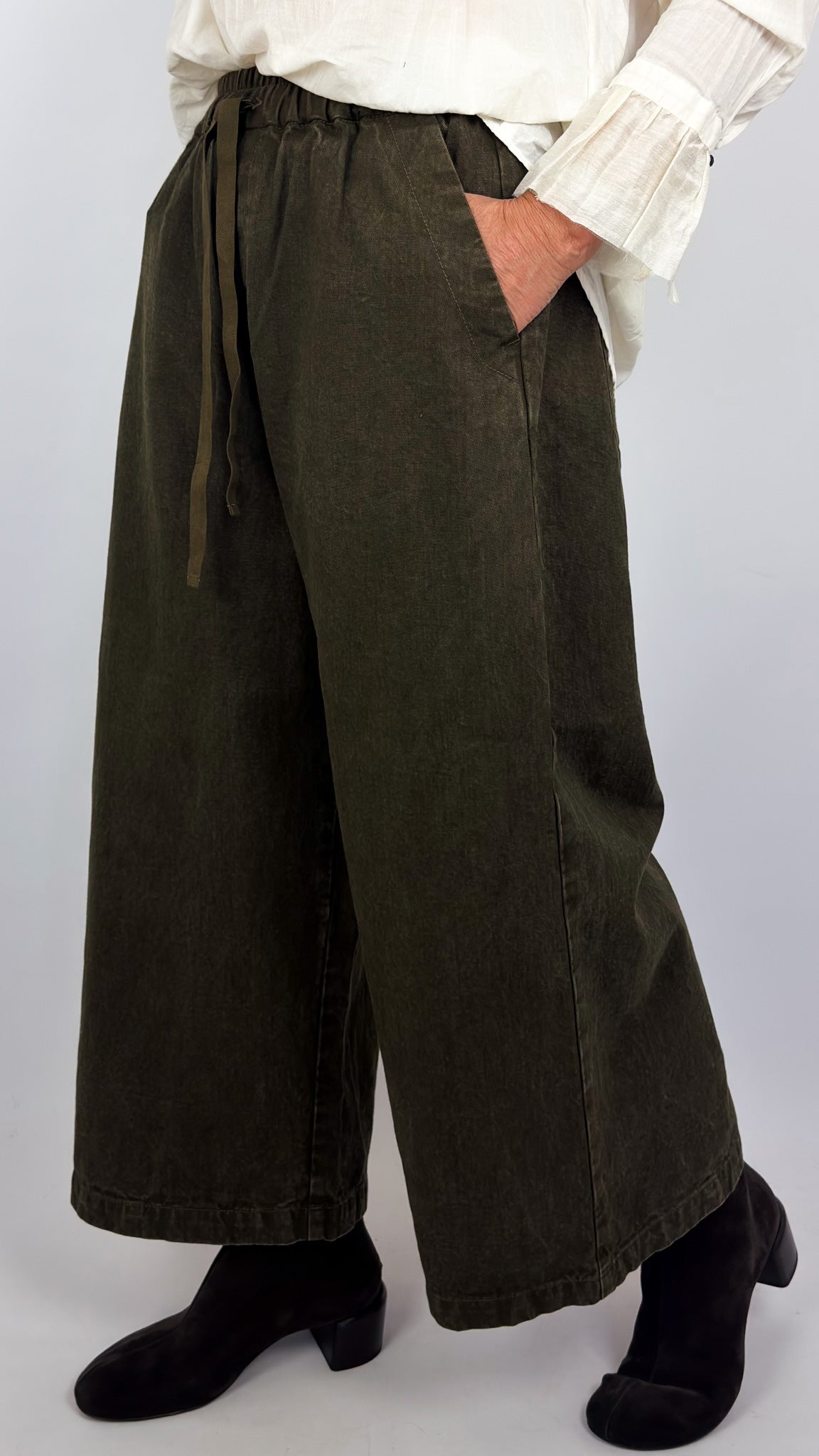 Pas De Calais 8749 Twill Trousers Khaki
