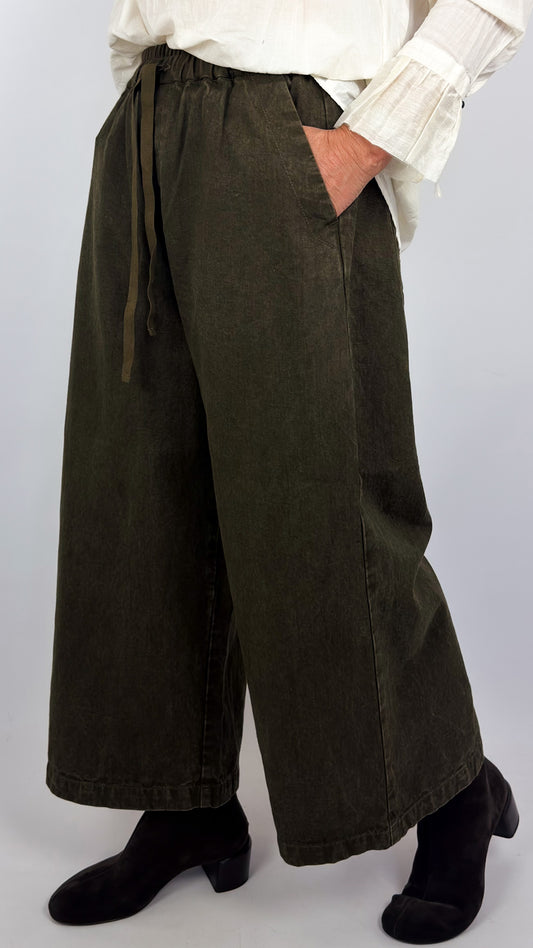 Pas De Calais 8749 Twill Trousers Khaki