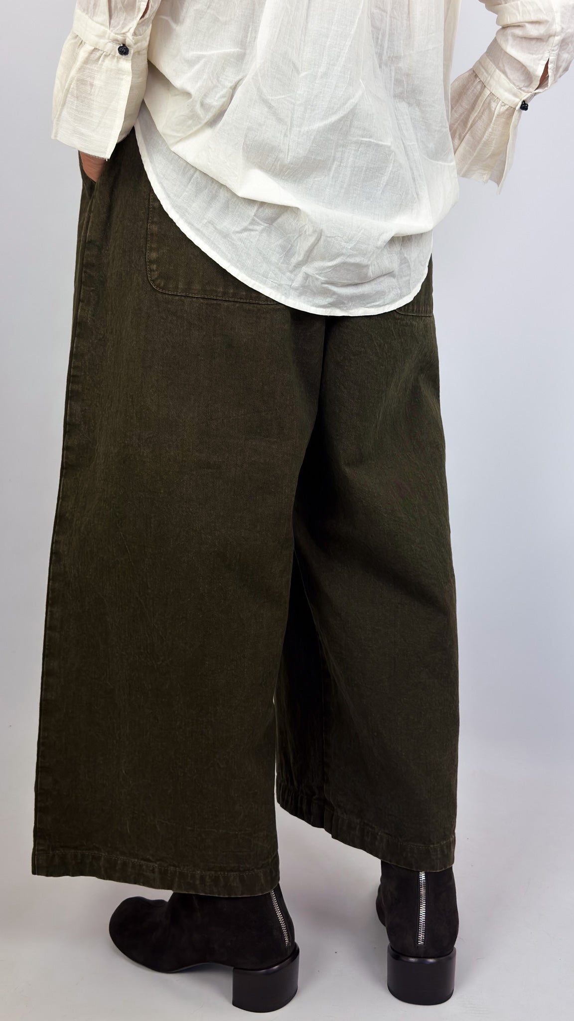 Pas De Calais 8749 Twill Trousers Khaki