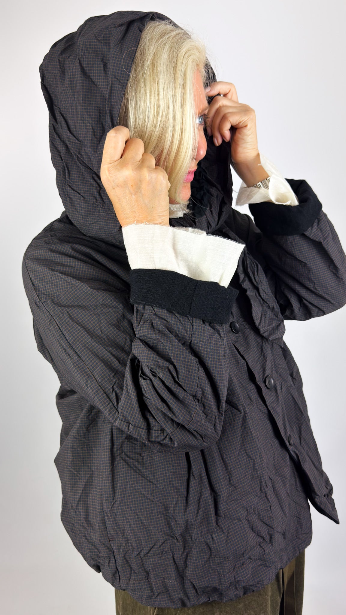 Pas De Calais 3476 Reversible Jacket Brown