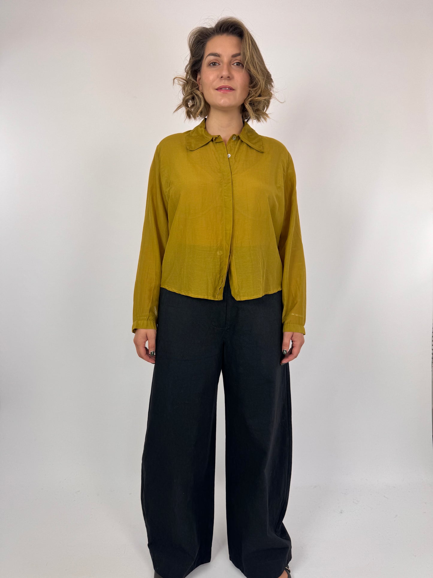 Sula Secret Button Shirt Tobacco