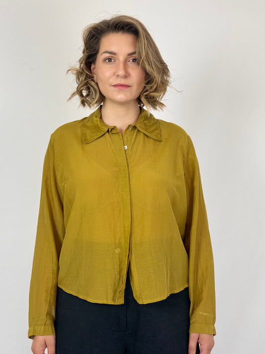 Sula Secret Button Shirt Tobacco