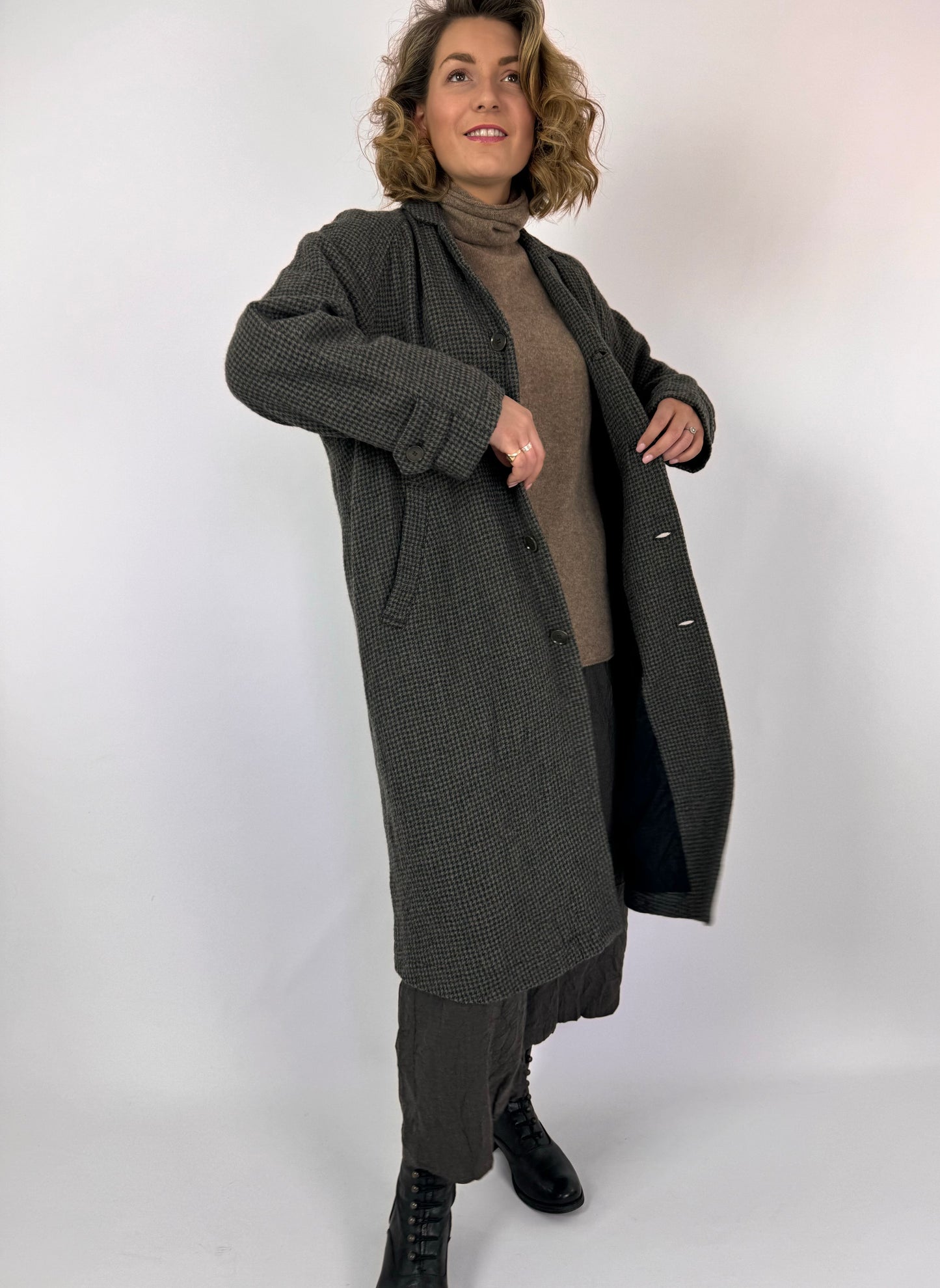 Pas De Calais 9282 Coat Beige