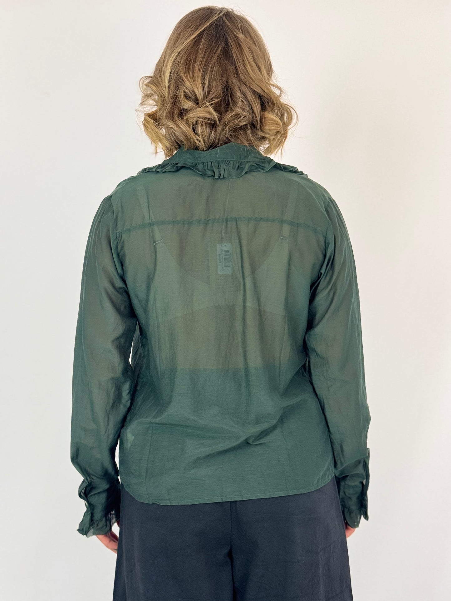 Sula Frill Blouse Jet Set